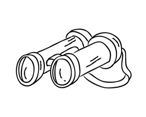 Wall Mural - binocular doodle