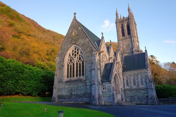 Wall Mural - Kylemore Abbey Gothic Memorial Church