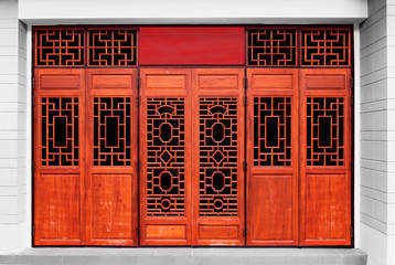 A door temple Chinese style