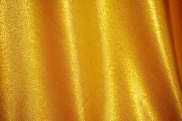 Gold fabric silk for background