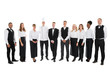© Andrey Popov - Portrait Of Confident Restaurant Staff Standing In Row