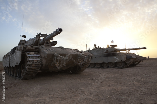 Cuadros en Lienzo Merkava Mc 4 Baz principal tanque de batalla