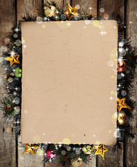 Canvas Print - Christmas background