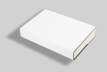 Poster - Blank book cover w clipping path