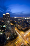 Fototapeta Londyn - Tel Aviv Cityscape At Sunset