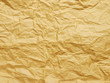 © srckomkrit - Old blank crumpled paper in yellow tone