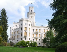 Hluboka Castle In Czech Republic
