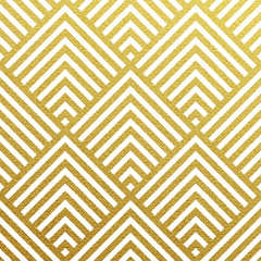 Aufkleber - Vector geometric gold pattern
