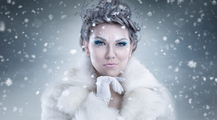 Wall Mural - snow queen