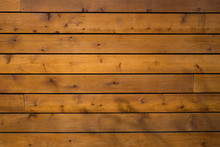Cedar Wood Planks Wall Background