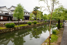 Kurashiki City, Old Japanese Town In Okayama Prefecture