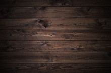 Dark Wood Planks Background 