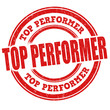 Top performer stamp