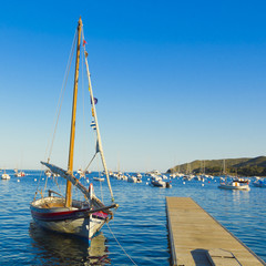 Wall Mural - Mediterranean fishing boat.