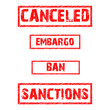 © mas0380 - Vector set of prohibitions