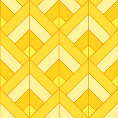 Wall Mural - Bohemian Gold Bright Pattern Background Vector Illustration