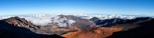 Panoramic View Of Haleakala Crater, Maui Hawaii 