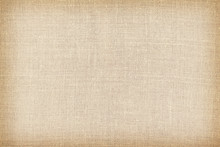 Retro Toned Natural Linen Texture Or Background