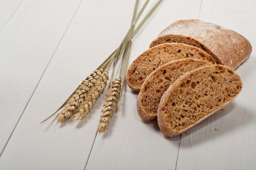 Poster - sliced bread ciabatta