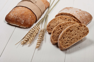 Poster - sliced bread ciabatta