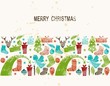 Vintage Christmas elements
