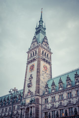 Poster - hamburg townhall