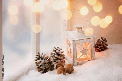 Fotografia Gemütliche Weihnachtsdekoration