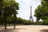 Fototapeta Boho - Eiffel tower in Paris.