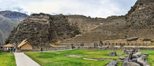 Ruins Of Ollantaytambo In The Sacred Valley, Peru