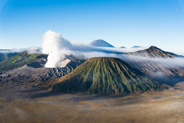 beautiful mt.Bromo , Tengger Semeru National Park, East Java, In