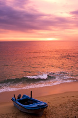 Poster - Boat on the beach