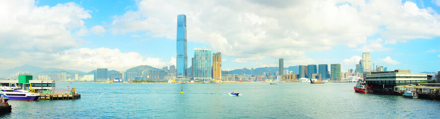 Wall Mural - Panorama of Kowloon island