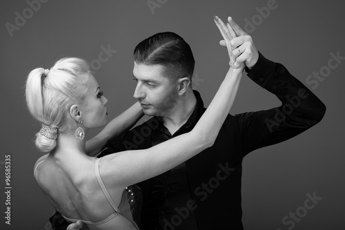 Fototapeta na szkło Partnerzy taneczni