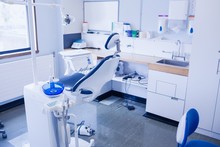 View Of A Dentists Chair