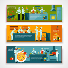 Poster - Cooking People Banner Set