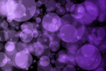 Wall Mural - Purple bokeh abstract light background