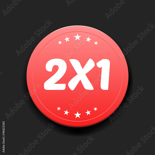 2x1 Round Label vector de Stock | Adobe Stock