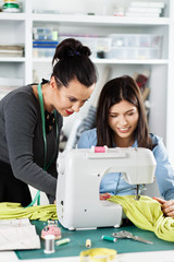 Women in a sewing workshop