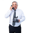 © asierromero - business man talking on telephone