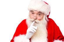 Father Santa Telling Secrets, Shh!!