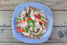Thai Spicy Seafood Salad