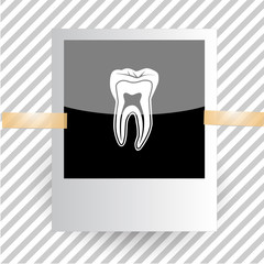 Canvas Print - tooth.