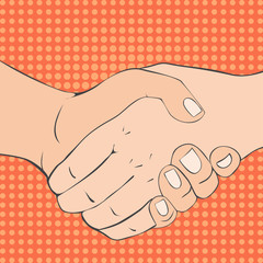 Business People Shaking Hands.