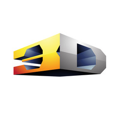 Poster - 3d Display Technology Symbol