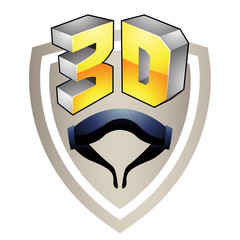 Poster - 3d Display Technology Symbol