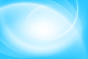 Poster - Blue light gradient background