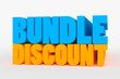 Big 3D bold text - bundle discount