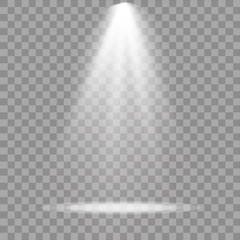 vector spotlight. light effect