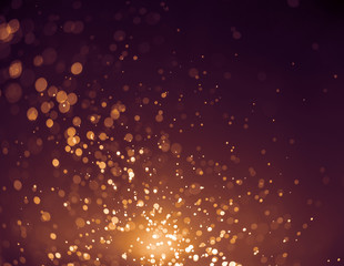 Wall Mural - abstract lights background