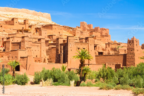 Fotografía Traditional medieval oasis fortress of Ait Benhaddou, Ouarzazate, Morocco